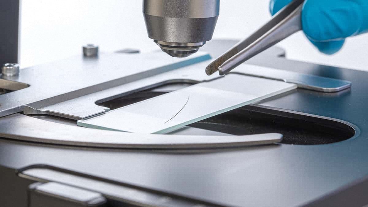 Hair follicle analysis inside a lab