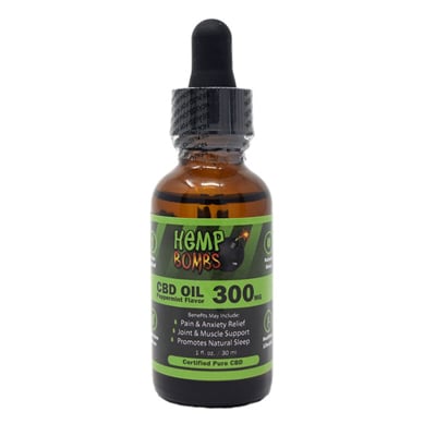 Hemp bomb cbd oil 300 mg