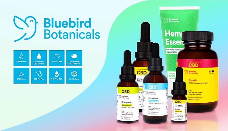 Bluebird Botanicals CBD products reviews