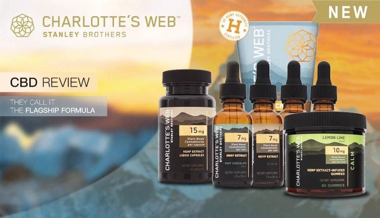 Charlotte's Web CBD products line up and review by Weednews