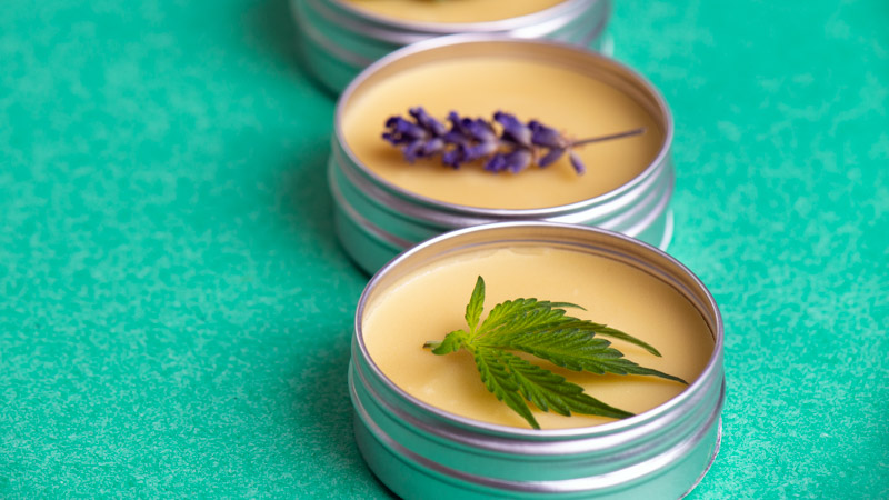 CBD salve with lavender and mint