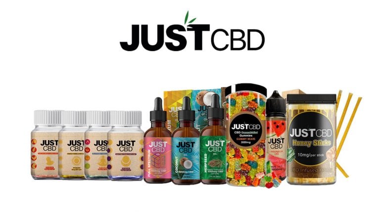 JustCBD Products Review Banner