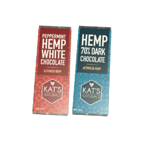 kats naturals edibles on white background