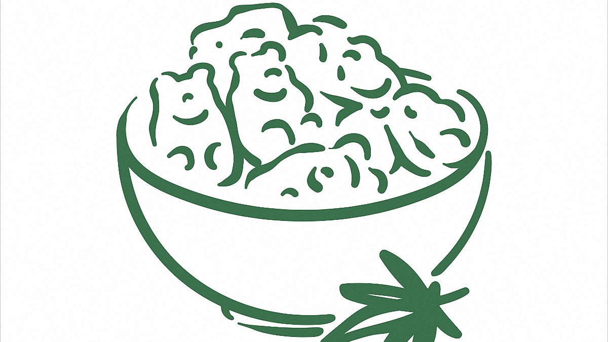 CBD Gummies for children in a Bowl