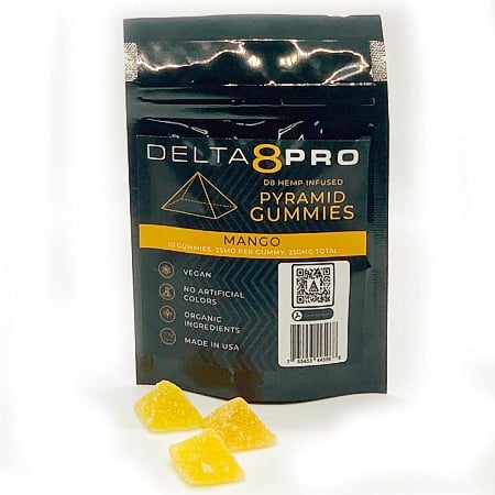 Delta8 Pro - Pyramid Gummies - 25mg